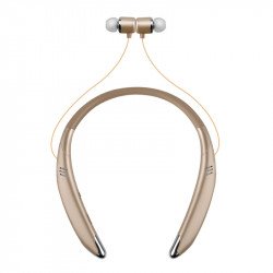 Premium Sports Over the Neck Wireless Bluetooth Stereo Headset V8 (Gold)